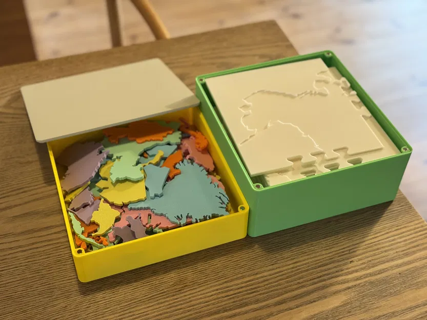 Bộ Ghép Hình Bản Đồ Thế Giới Remix - Image 2