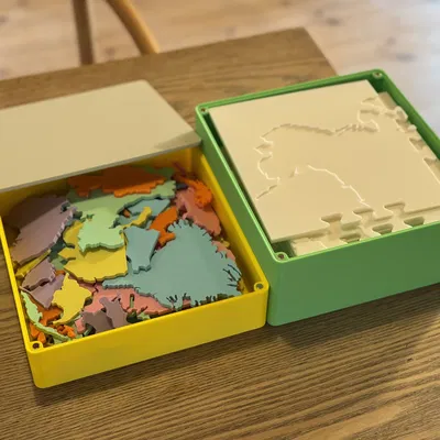 Bộ Ghép Hình Bản Đồ Thế Giới Remix