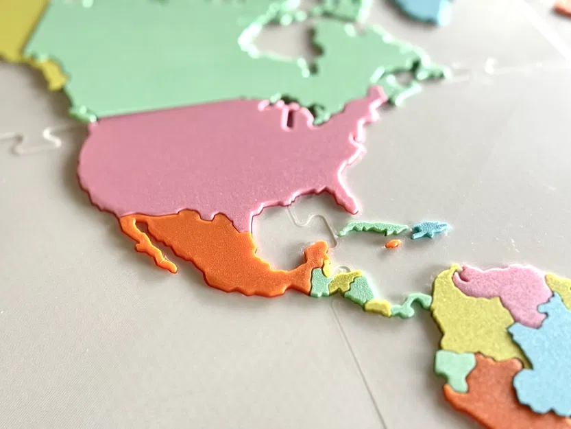 Bộ Ghép Hình Bản Đồ Thế Giới Remix - Image 6