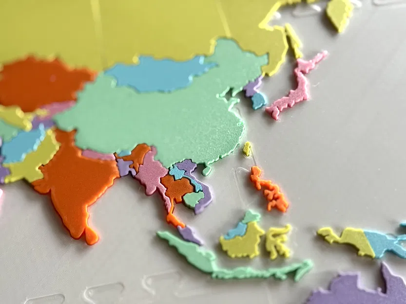 Bộ Ghép Hình Bản Đồ Thế Giới Remix - Image 7