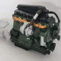 Mô hình động cơ xe tải tỉ lệ 1/24 - Thumbnail 6