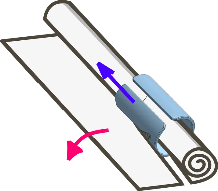 Dao Cắt Giấy Cuộn - Dành Cho Lưỡi Dao 70mm - Image 4