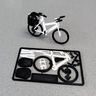 Mô Hình Thẻ Xe Đạp Bộ Kit