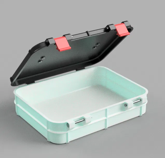 Hộp có tay cầm 20x15x5 cm (không cần support) - Image 2