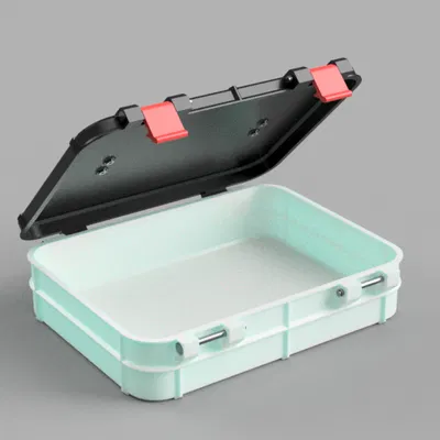 Hộp có tay cầm 20x15x5 cm (không cần support)