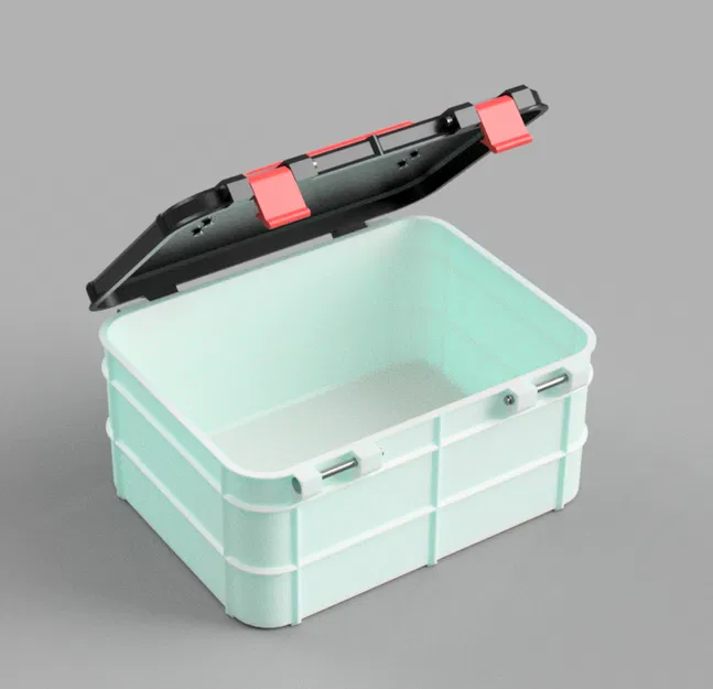 Hộp có tay cầm 20x15x10cm (không cần support) - Image 2