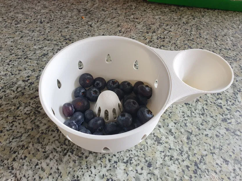 Bồn Rửa Berry - 1 Mảnh - In Không Cần Support - Tối Ưu In 3D - Nhỏ Gọn - Image 2