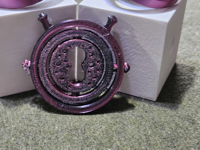 Đồ Chơi Fidget Mặt Dây Chuyền Vòng Thời Gian Harry Potter - Image 3