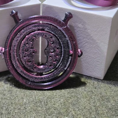 Đồ Chơi Fidget Mặt Dây Chuyền Vòng Thời Gian Harry Potter