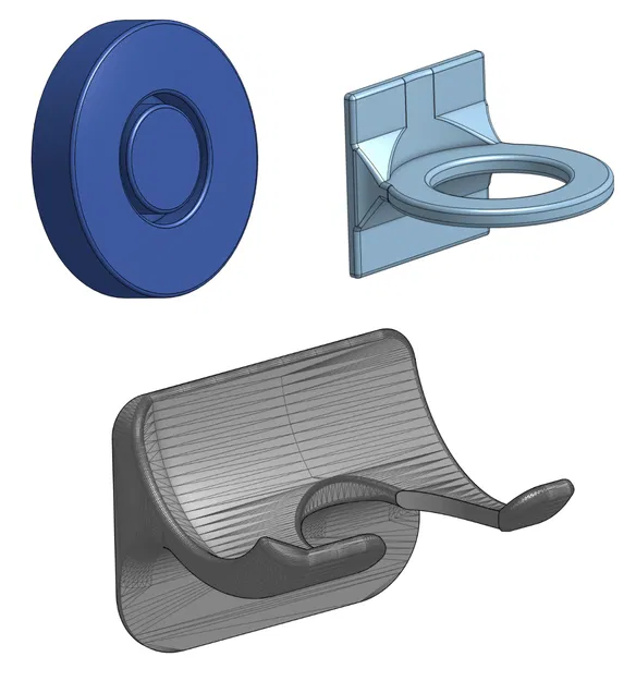 Bộ Đế Treo Tường Máy Sấy Tóc Dyson Toàn Diện - Image 1