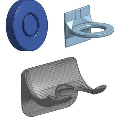 Bộ Đế Treo Tường Máy Sấy Tóc Dyson Toàn Diện