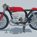 Mô Hình Xe Máy BMW R80 ME 121 Năm 1980 Tỷ Lệ 1:6 - Thumbnail 7