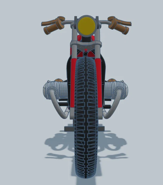 Mô Hình Xe Máy BMW R80 ME 121 Năm 1980 Tỷ Lệ 1:6 - Image 16