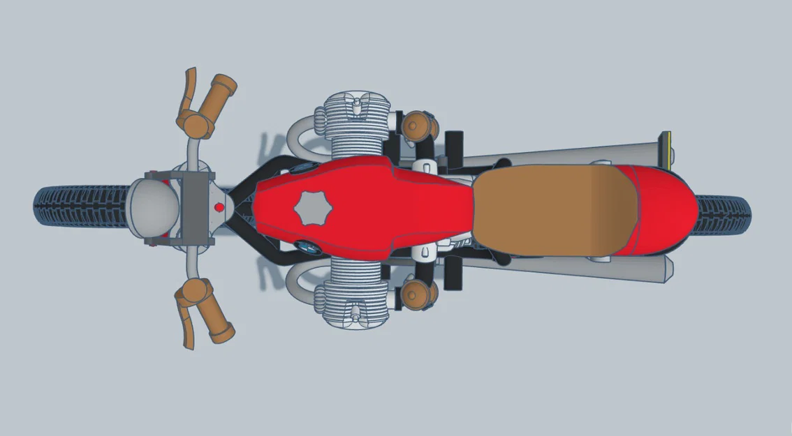 Mô Hình Xe Máy BMW R80 ME 121 Năm 1980 Tỷ Lệ 1:6 - Image 19