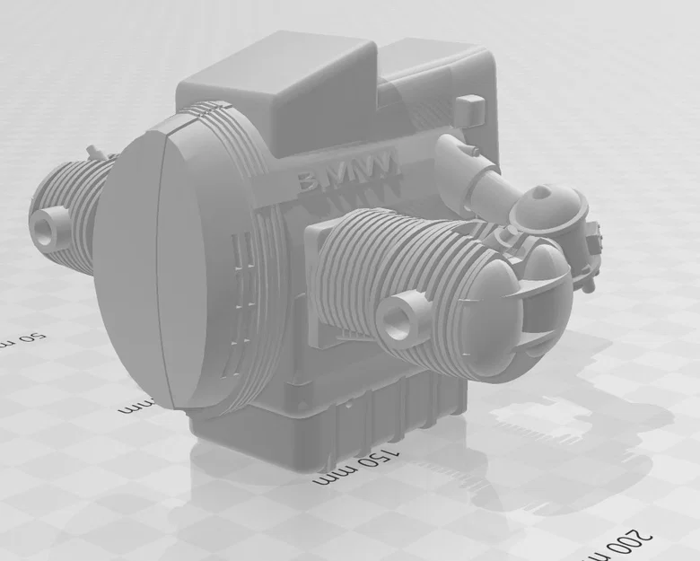 Mô Hình Xe Máy BMW R80 ME 121 Năm 1980 Tỷ Lệ 1:6 - Image 24