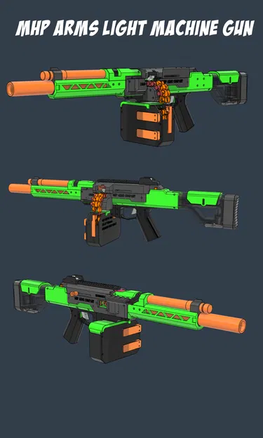 Súng máy hạng nhẹ MHP Arms - Image 1