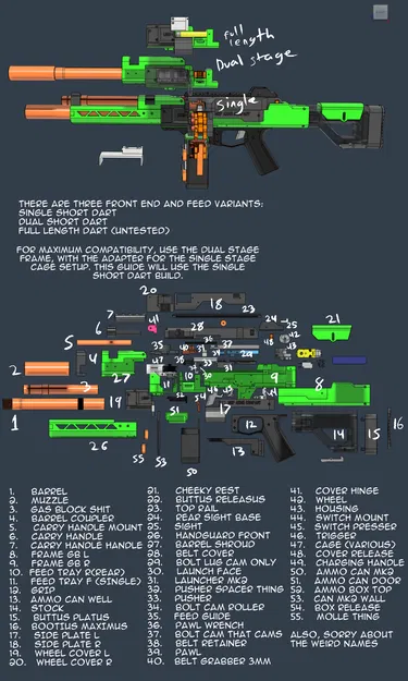 Súng máy hạng nhẹ MHP Arms - Image 2