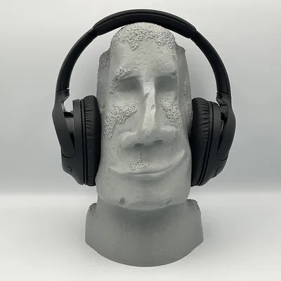 Tượng Moai Để Kính & Tai Nghe || Đầu Phục Sinh || Giá Đỡ Tai Nghe Độc Lạ || Màn Hình Công Nghệ