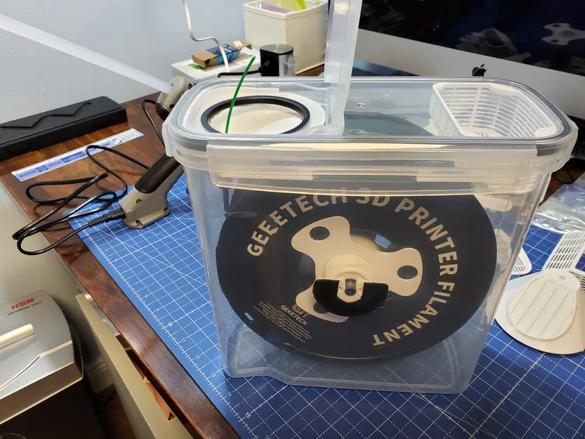 Hộp chống ẩm đa hướng - Kèm ngăn chứa hút ẩm, không cần bạc đạn & đo đạc! - Image 1