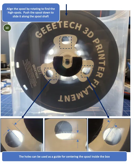 Hộp chống ẩm đa hướng - Kèm ngăn chứa hút ẩm, không cần bạc đạn & đo đạc! - Image 13