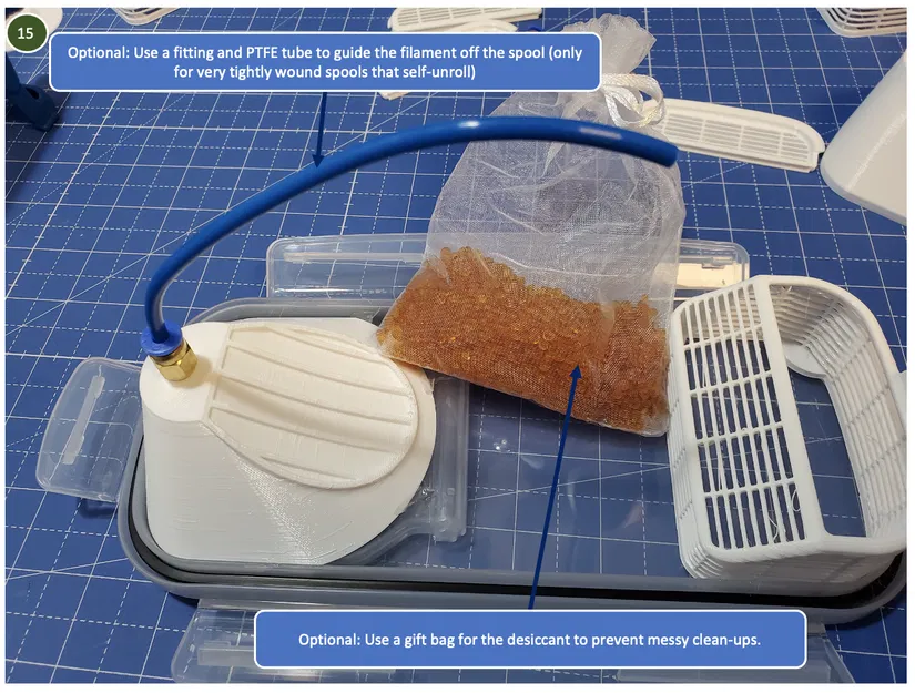 Hộp chống ẩm đa hướng - Kèm ngăn chứa hút ẩm, không cần bạc đạn & đo đạc! - Image 17