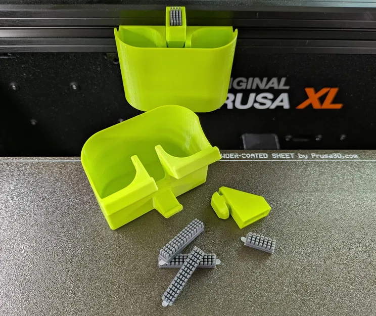 Chổi Vòi Phun & Thùng Rác Vệ Sinh Máy Prusa XL - Image 1