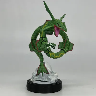 Mô hình Rayquaza - Rồng Thần Bầu Trời