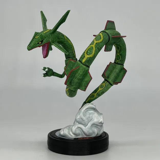 Mô hình Rayquaza - Rồng Thần Bầu Trời - Image 2