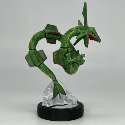 Mô hình Rayquaza - Rồng Thần Bầu Trời