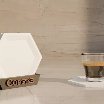 Miếng lót ly cà phê