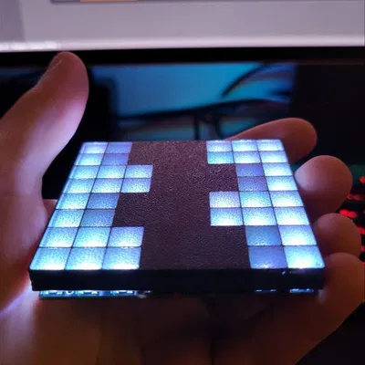 Tấm khuếch tán LED Matrix 8x8 WS2812 cho xe đua mô phỏng, đèn và cờ