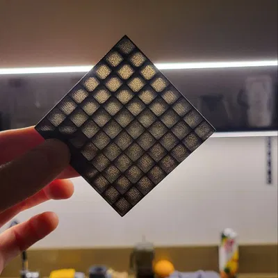 Tấm khuếch tán LED Matrix 8x8 WS2812 cho xe đua mô phỏng, đèn và cờ