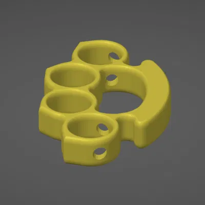 Chuỗi Hạt Nắm Đấm Bằng Đồng