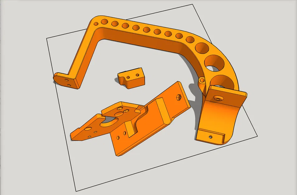 (4/4) Flashforge Adventurer 5M (AD5M) CẢI TIẾN, GIÁ ĐỠ CUỘN DÂY GẮN BÊN, ỐNG NẠP, GIÁ ĐỠ CẢM BIẾN HẾT DÂY! v2.1.1 - Image 7