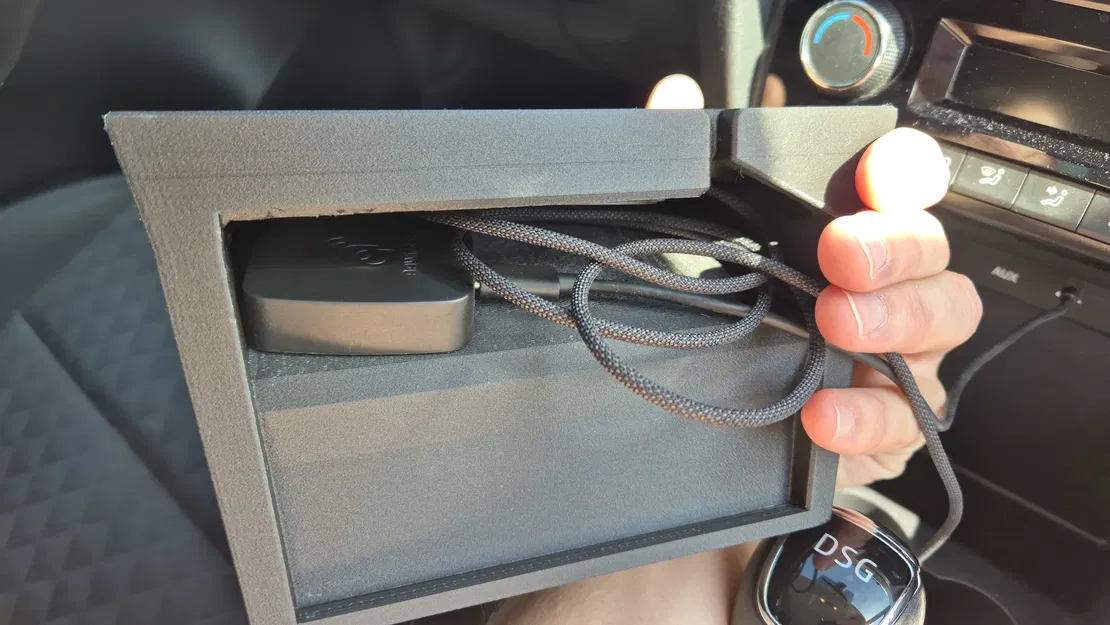 Console sạc không dây Skoda Fabia 3 - Image 3