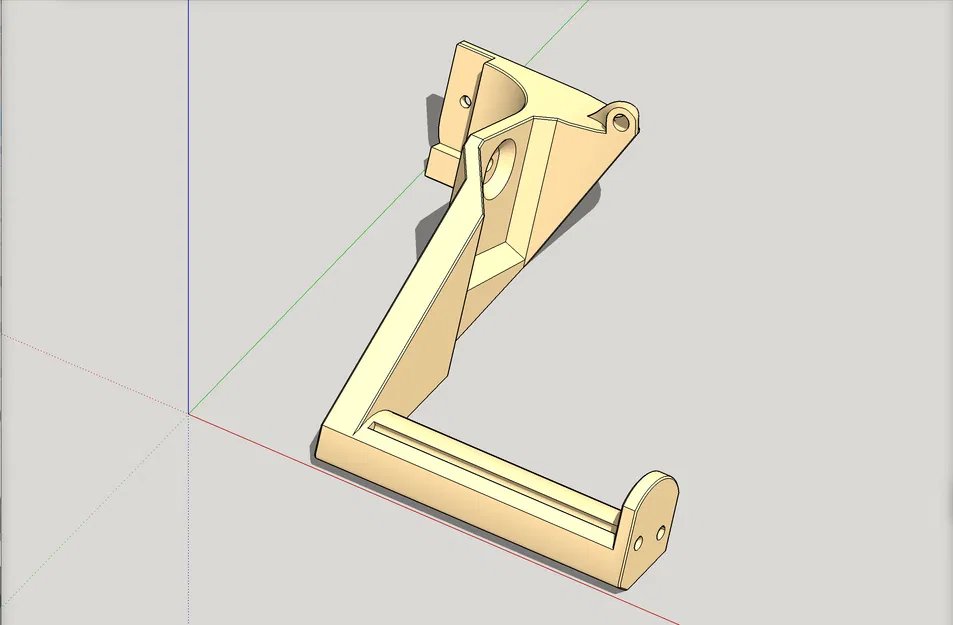 Giá đỡ cuộn dây gắn bên Flashforge Adventurer 5M (AD5M) cải tiến, không cần hỗ trợ v3.1 - Image 5