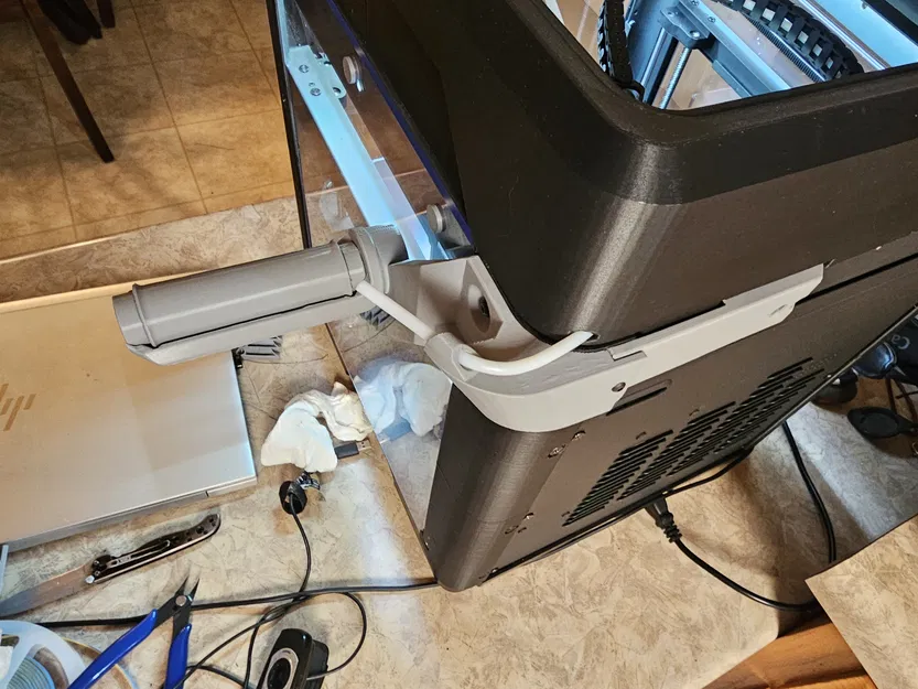 Giá Đỡ Cuộn Dây Vòng Bi Treo Bên Hông Flashforge Adventurer 5M - Image 3