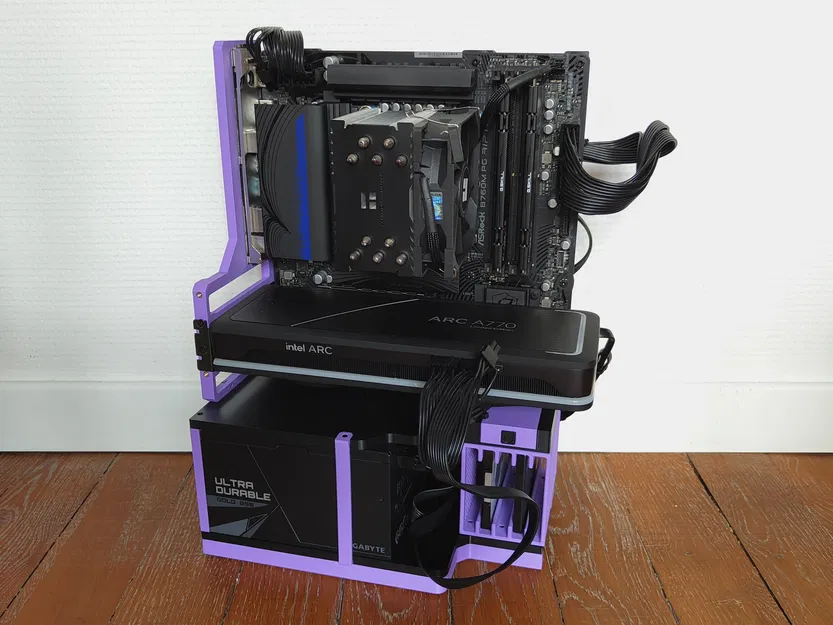 LxW Open Air - Vỏ case mATX in 3D cho Builds Tối giản, Giá cả phải chăng - Image 1
