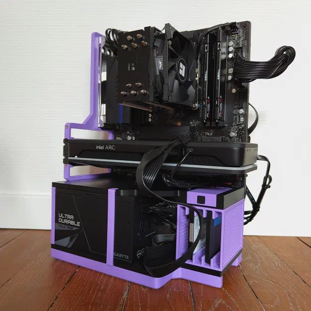 LxW Open Air - Vỏ case mATX in 3D cho Builds Tối giản, Giá cả phải chăng - Image 2
