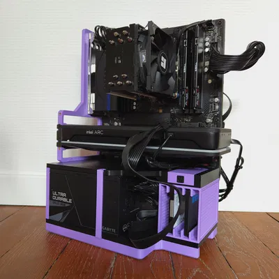 LxW Open Air - Vỏ case mATX in 3D cho Builds Tối giản, Giá cả phải chăng
