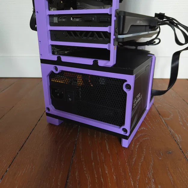 LxW Open Air - Vỏ case mATX in 3D cho Builds Tối giản, Giá cả phải chăng - Image 6