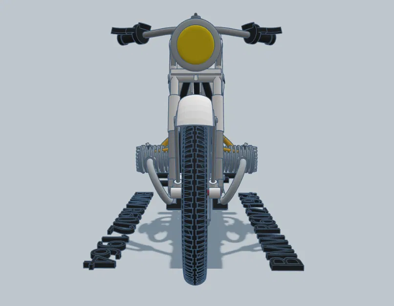 Mô hình xe máy BMW R60/2 1964 tỉ lệ 1:6 của Ed van der Heijden - Image 13