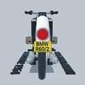 Mô hình xe máy BMW R60/2 1964 tỉ lệ 1:6 của Ed van der Heijden - Thumbnail 14