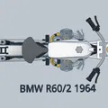 Mô hình xe máy BMW R60/2 1964 tỉ lệ 1:6 của Ed van der Heijden - Thumbnail 15