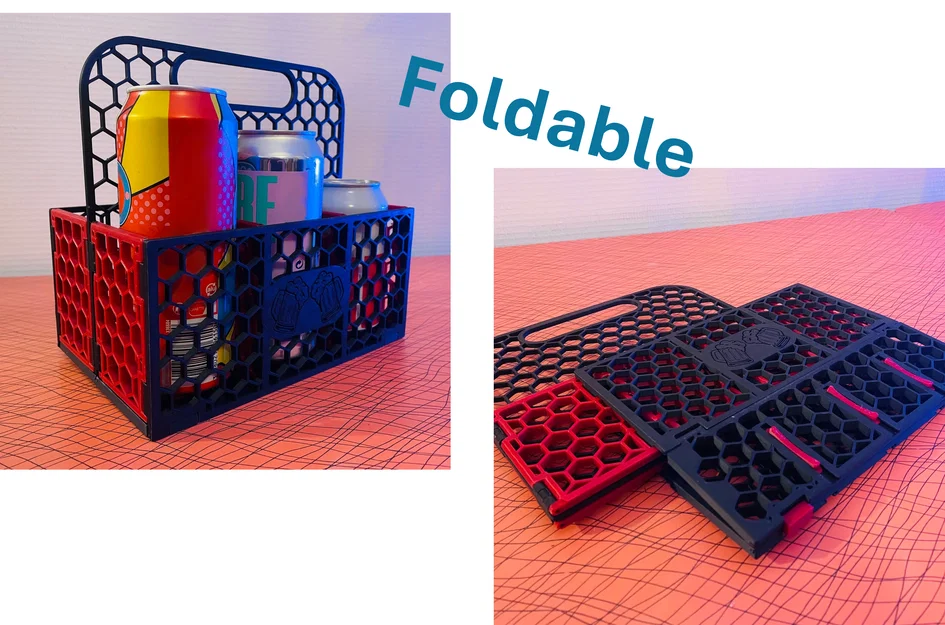 Thùng đựng chai gấp gọn theo tham số - Image 3