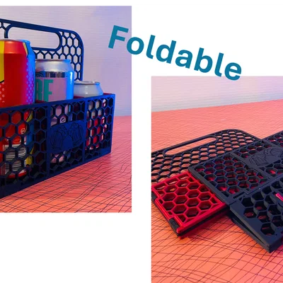 Thùng đựng chai gấp gọn theo tham số