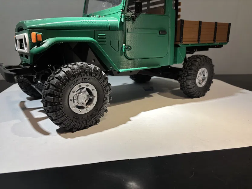 Trục bánh răng kim loại 3Dsets cho Landy Rancher Bamboo Black Crow - Image 2