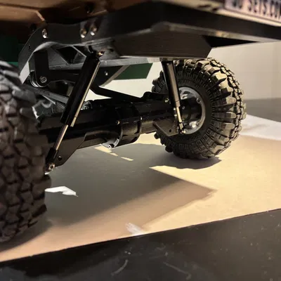 Trục bánh răng kim loại 3Dsets cho Landy Rancher Bamboo Black Crow