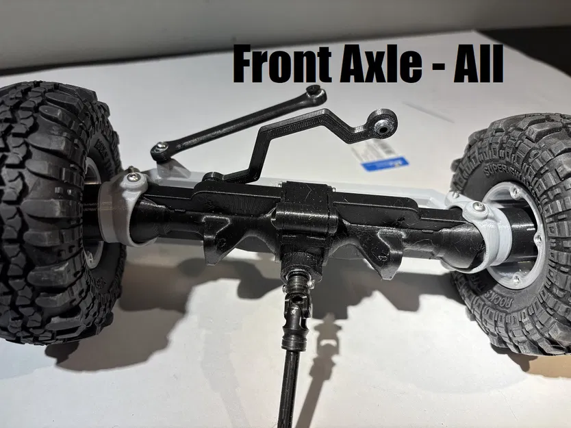 Trục bánh răng kim loại 3Dsets cho Landy Rancher Bamboo Black Crow - Image 7