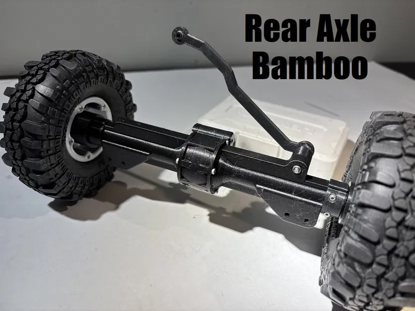 Trục bánh răng kim loại 3Dsets cho Landy Rancher Bamboo Black Crow - Image 8